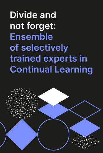 Divide and not forget: Ensemble of selectively trained experts in Continual Learning